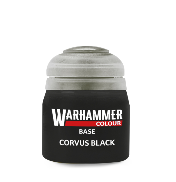 Warhammer Paints® - Base: Corvus Black